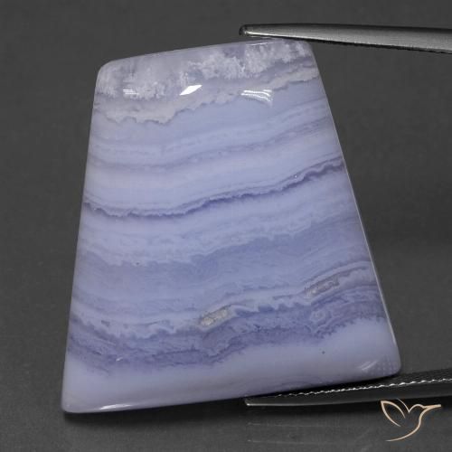 42.25ct Natural Light Violet Agate, Fancy, Translucent