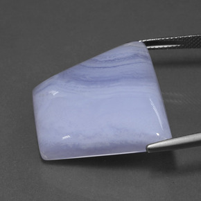 Agate Gemstone in 29.4 x 24.2 mm Size for Sale, Agate Stone in Royal Violet Color