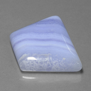 48.95 ct Violet Agate Stone, Natural Agate in Trapezoid Cabochon Shape for Sale