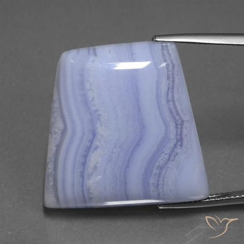 42.00ct Natural Light Violet Agate, Fancy, Translucent