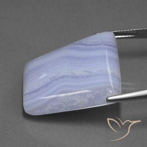 Agate Gemstone in 26.2 x 26.2 mm Size for Sale, Agate Stone in Light Violet Color