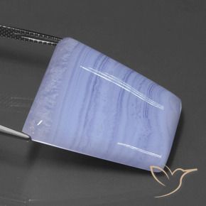 Agate Gemstone in 25.7 x 25.4 mm Size for Sale, Agate Stone in Royal Violet Color