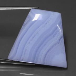 34.3ct Trapezoid Cabochon Lavender Agate for sale thumb image of 34.3ct Trapezoid Cabochon Lavender Agate (ID: 433439)