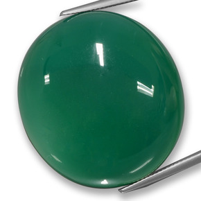 Green Agate Gemstones Wide Variety Of Agates In Calibrated Sizes Green Agate Gem 73 3ct Oval Cabochon Id 457777