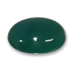 42.52 ct Green Agate Stone, Natural Agate in Oval Cabochon Shape for Sale