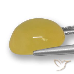 Agate Gemstone in 12 x 12 mm (calibrated) Size for Sale, Agate Stone in Yellowish Gold Color
