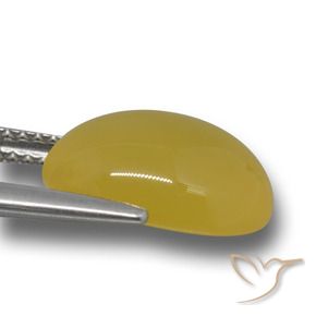 Agate Gemstone in 12.6 x 9.8 mm Size for Sale, Agate Stone in Golden-Orange Color