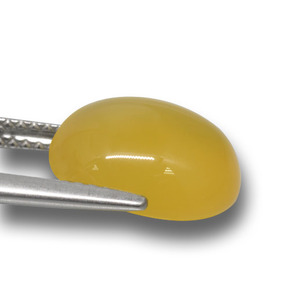 Agate Gemstone in 12.2 x 10.7 mm Size for Sale, Agate Stone in Golden-Orange Color