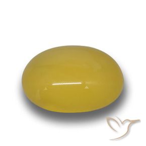 5.84 ct Golden Agate Stone, Natural Agate in Oval Cabochon Shape for Sale