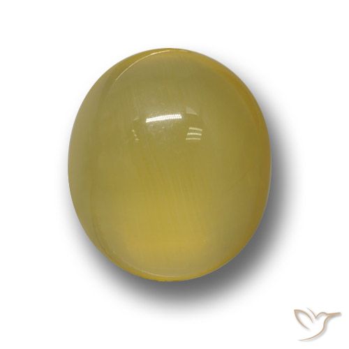 4.19ct Natural Golden-Orange Agate, Oval, Translucent