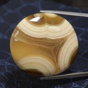 Agate Gemstone in 30 x 27.2 mm Size for Sale, Agate Stone in Multicolor Color