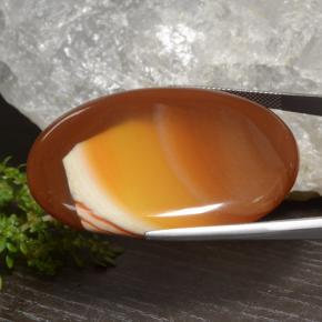 Agate Gemstone in 45.4 x 34.1 mm Size for Sale, Agate Stone in Multicolor Color