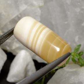 19.47 ct Multicolor Agate Stone, Natural Agate in Barrel / Full-Round Shape for Sale