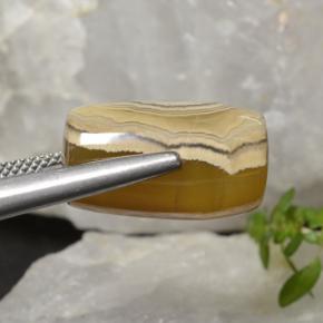 Agate Gemstone in 17.8 x 10.5 mm Size for Sale, Agate Stone in Multicolor Color