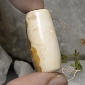 Agate Gemstone in 30.6 x 14.3 mm Size for Sale, Agate Stone in Multicolor Color