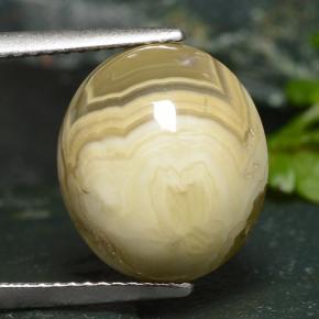 9.28 ct Multicolor Agate Gemstone, Agate Gem in Oval Cabochon Shape for Sale.