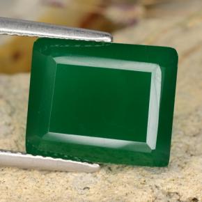 5.8ct Octagon Step Cut Green Agate Gem for sale 5.8ct Octagon Step Cut Green Agate Gem (ID: 478202)
