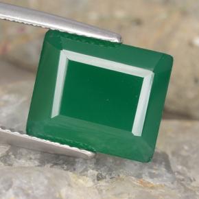 5.8ct Octagon Step Cut Green Agate Gem for sale 5.8ct Octagon Step Cut Green Agate Gem (ID: 478262)