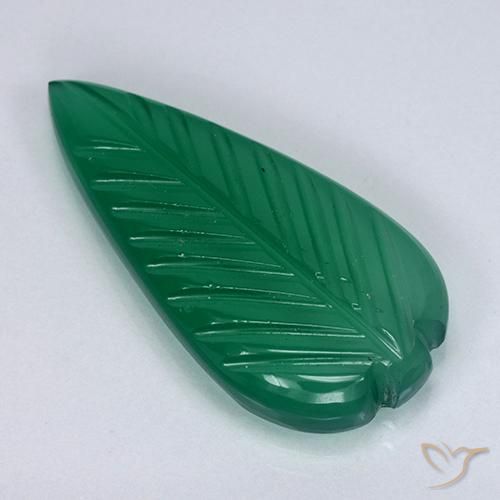 3.71ct Natural Forest Green Agate, Fancy, Translucent