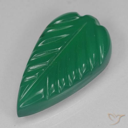 3.24ct Natural Medium Green Agate, Fancy, Translucent