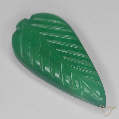 3.73ct Natural Medium Green Agate, Fancy, Translucent