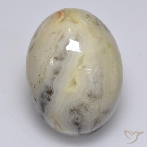 17.95ct Oval Multicolor Agate from India, Dimension 19.9 x 15.1mm, Natural dyed Gemstone, Opaque Clarity, 1pc Oval Cabochon Agate, Mohs Hardness of 6.5 - 7 suitable for daily wear jewelry, Photo A