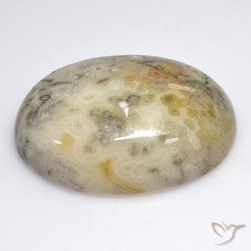 Agate Gemstone in 30 x 22 mm (calibrated) Size for Sale, Agate Stone in Multicolor Color