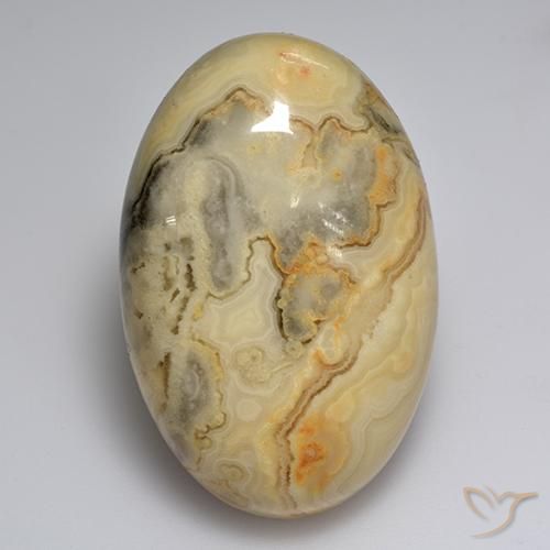 57.20ct Natural Multicolor Agate, Oval, Opaque
