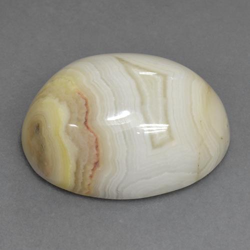 Agate Gemstone in 18.4 x 14.6 mm Size for Sale, Agate Stone in Multicolor Color