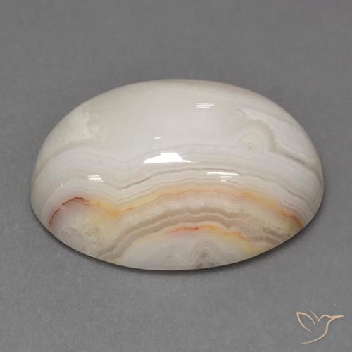 Agate Gemstone in 20 x 15 mm (calibrated) Size for Sale, Agate Stone in Multicolor Color