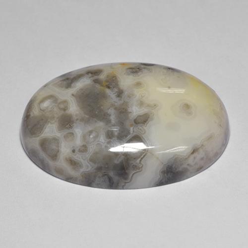 Agate Gemstone in 30.2 x 22 mm Size for Sale, Agate Stone in Multicolor Color