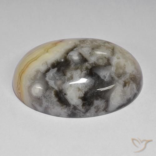 Agate Gemstone in 30 x 22 mm (calibrated) Size for Sale, Agate Stone in Multicolor Color