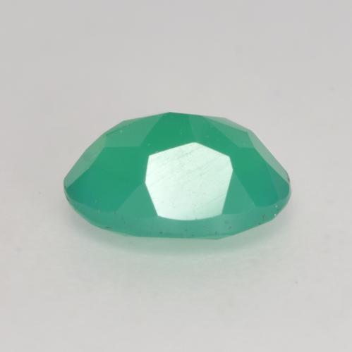 Agate Gemstone in 8 x 6 mm (calibrated) Size for Sale, Agate Stone in Light Green Color