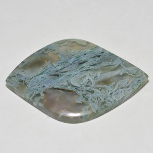 Agate Gemstone in 38.5 x 30.8 mm Size for Sale, Agate Stone in Multicolor Color