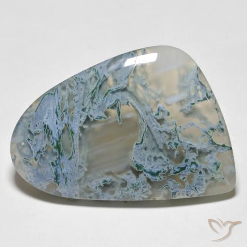 31.9x23.1 mm Fancy Cabochon Multicolor Agate from Indonesia, Weight of 36.54ct, Natural untreated gemstone in Translucent Clarity, 1pc Agate - the Color is Multicolor, Mohs Hardness of 6.5 - 7 suitable for daily wear jewelry, Photo A