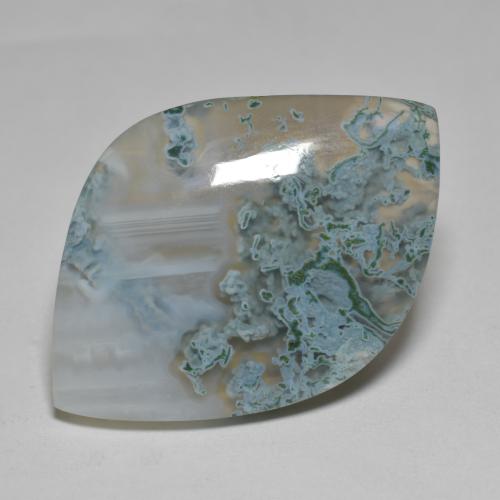 25.89 ct Multicolor Agate Stone, Natural Agate in Fancy Cabochon Shape for Sale