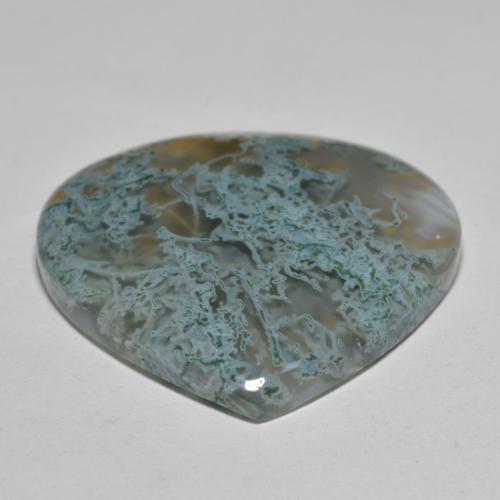 Agate Gemstone in 28.9 x 28.4 mm Size for Sale, Agate Stone in Multicolor Color