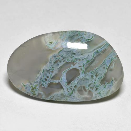 Multicolor Agate Gem - 16.2ct Fancy Cabochon (ID: 591525)