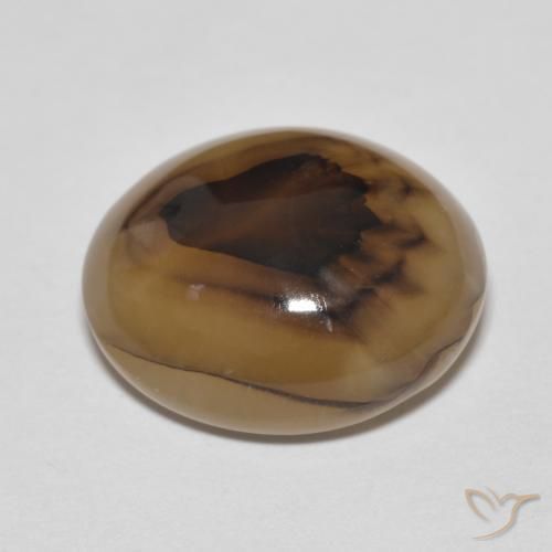 Agate Gemstone in 14.4 x 12.5 mm Size for Sale, Agate Stone in Multicolor Color