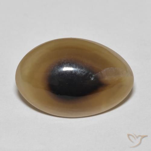 11.43 ct Multicolor Agate Gemstone, Agate Gem in Oval Cabochon Shape for Sale.