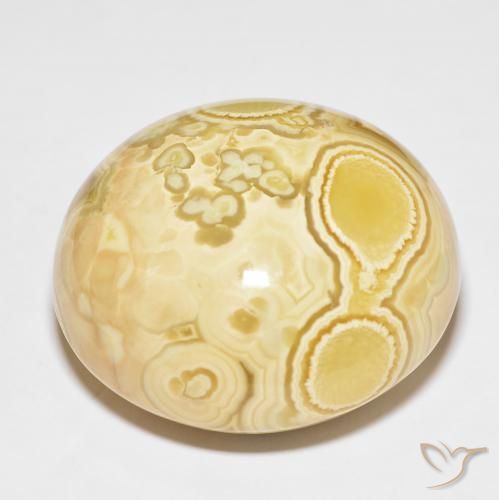 Agate Gemstone in 35.9 x 33.2 mm Size for Sale, Agate Stone in Multicolor Color