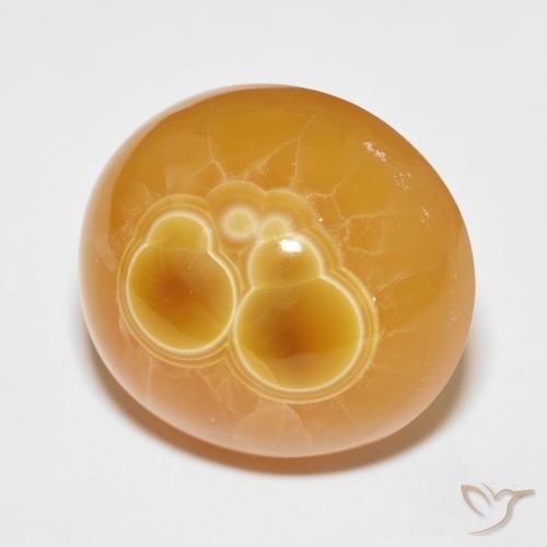 42.79 ct Multicolor Agate Stone, Natural Agate in Oval Cabochon Shape for Sale