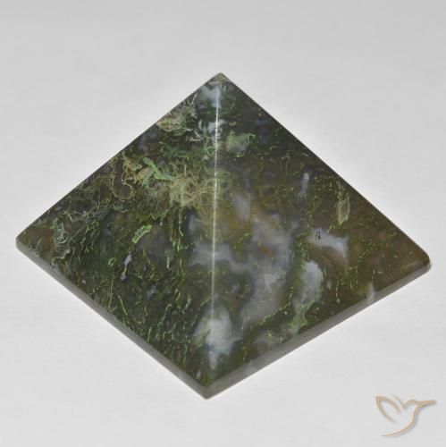 128.79ct Natural Green with Red Agate, Square, Opaque