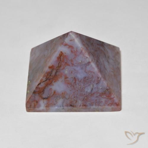 Agate Gemstone in 27.9 x 27.7 mm Size for Sale, Agate Stone in Multicolor Color