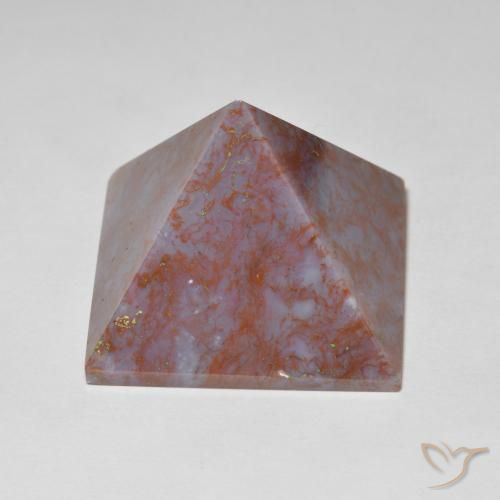 Agate Gemstone in 28 x 27.6 mm Size for Sale, Agate Stone in Multicolor Color