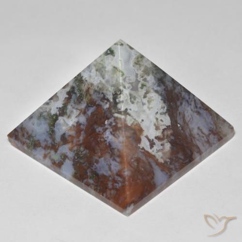 116.34 ct Square Agate, 30.9 x 30.6 mm From Indonesia, Photo A