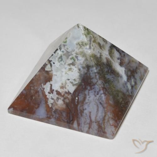 116.34 ct Multicolor Agate Stone, Natural Agate in Square Sugarloaf Cabochon Shape for Sale