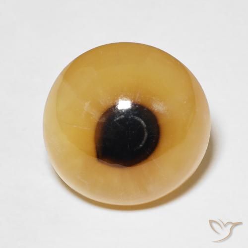 12.47ct Natural Multicolor Agate, Round, Translucent