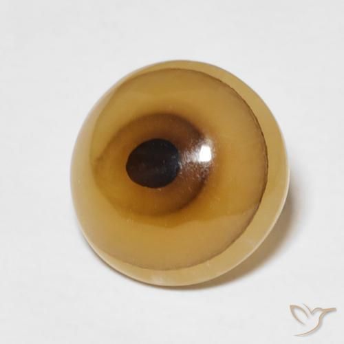 5.38 ct Multicolor Agate Stone, Natural Agate in Oval Cabochon Shape for Sale