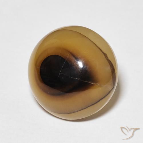 8.82 ct Multicolor Agate Stone, Natural Agate in Oval Cabochon Shape for Sale